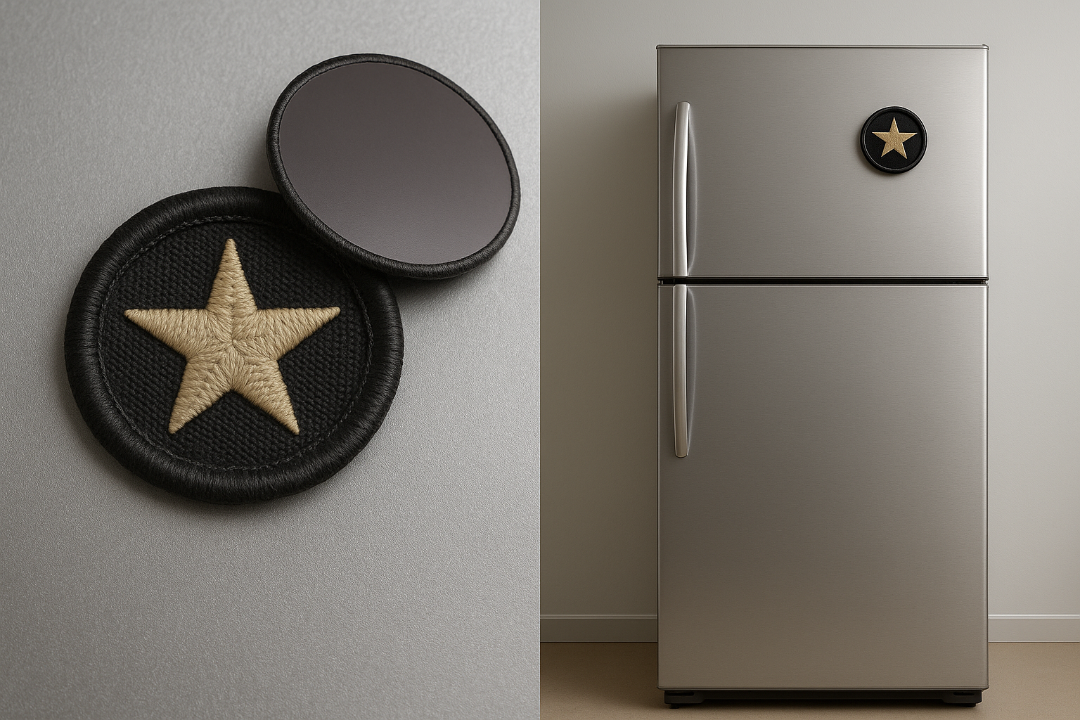 Patch mit Magnetrückseite